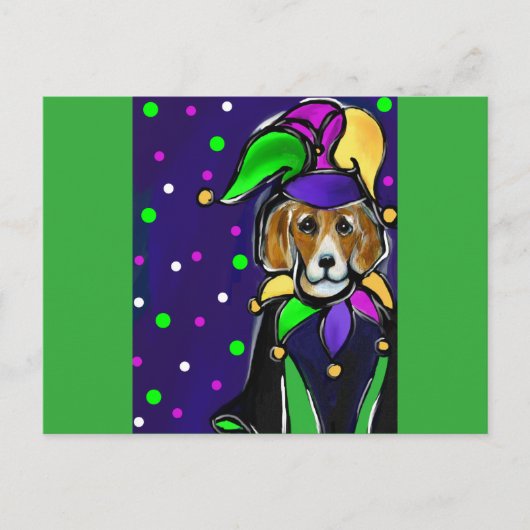 BADELHOND BRIEFKAART (Voorkant)