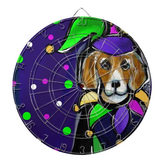 BADELHOND DARTBORD (Voorkant)