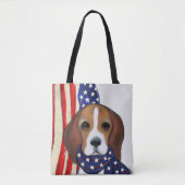 BADELHOND TOTE BAG (Voorkant)