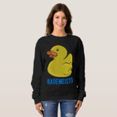 Bademeister Rubber Duck Duck Ducking Squeaky Duck Trui (Voorkant volledig)