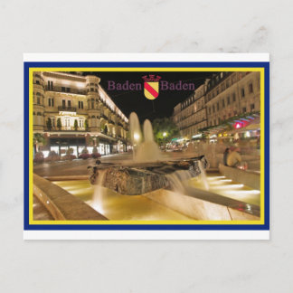 Baden-Baden Ansichtskarte Briefkaart
