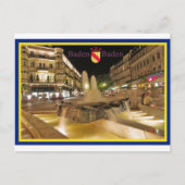 Baden-Baden Ansichtskarte Briefkaart (Voorkant)