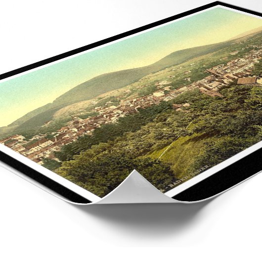 Baden-Baden, Baden, Duitsland Poster (Hoek)