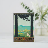 Baden Baden, City and Surround, Duitsland Briefkaart (Staand voorkant)