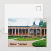 Baden Baden Duitsland Briefkaart (Voorkant / Achterkant)