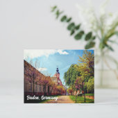 Baden Baden Duitsland Briefkaart (Staand voorkant)