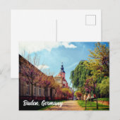 Baden Baden Duitsland Briefkaart (Voorkant / Achterkant)