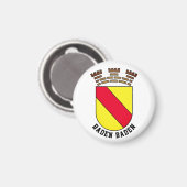 Baden Baden-wapen - DUITSLAND Magneet (Voorkant / Achterkant)