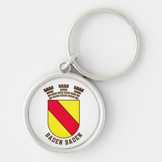 Baden Baden-wapen - DUITSLAND Sleutelhanger (Voorkant)