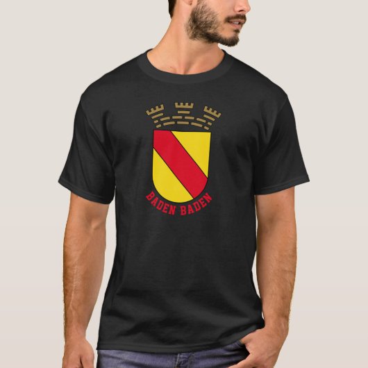Baden Baden-wapen - DUITSLAND T-shirt (Voorkant)