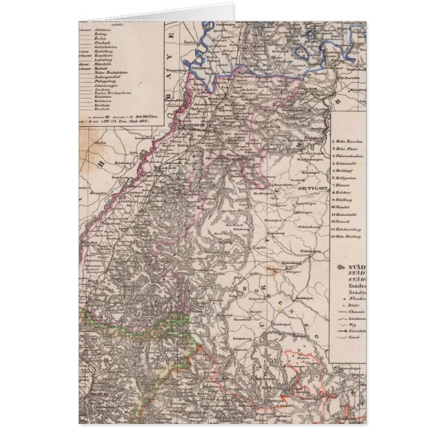 Baden, Duitsland (Voorkant)