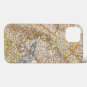 Baden Duitsland Atlas Kaart Case-Mate iPhone Case (Achterkant (horizontaal))