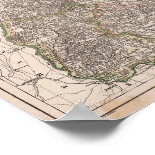 Baden, Duitsland Poster (Hoek)