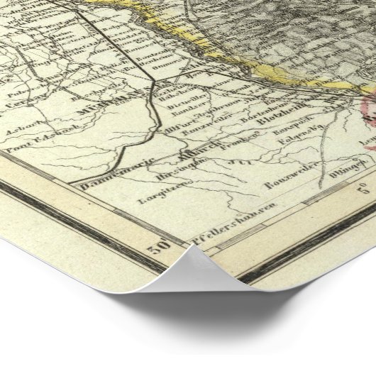 Baden, Duitsland Poster (Hoek)