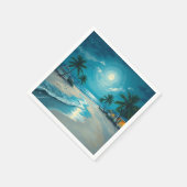 Baden in het maanlicht servet (Hoek)