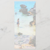 Baden in het Ocean St. George Wedding Menu (Achterkant)