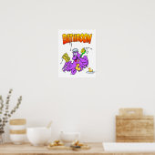 Baden Octopus Bathroom Poster  (Keuken)