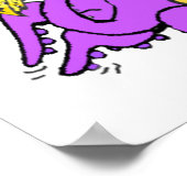 Baden Octopus Bathroom Poster  (Hoek)