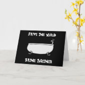 Baden samen Wenskaart Kaart (Gele Bloem)