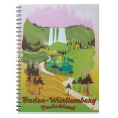 Baden-Württemberg Duitsland Notitieboek (Voorkant)