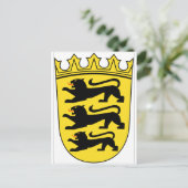 Baden-Württemberg (Duitsland) Wapenkledij Briefkaart (Staand voorkant)