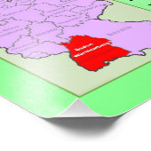 Baden-Württemberg Foto Afdruk (Hoek)