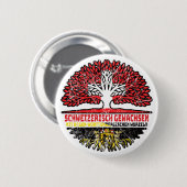 Baden-Württemberg Schweizer Schweiz Baum Ronde Button 5,7 Cm (Voorkant /achterkant)