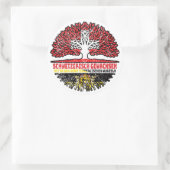 Baden-Württemberg Schweizer Schweiz Baum Ronde Sticker (Tas)