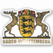 Baden-Württemberg Sticker (Voorkant)