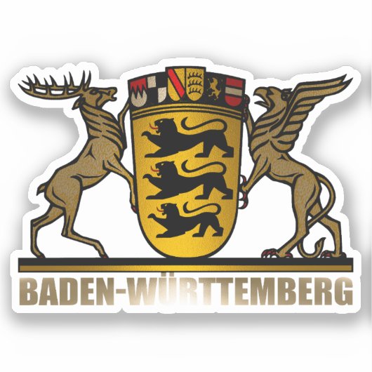 Baden-Württemberg Sticker (Voorkant)