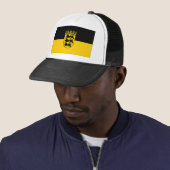 Baden Wurttemberg-vlag Trucker Pet (In situ)