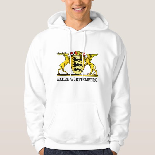Baden-Wurttemberg Wappen Hoodie (Voorkant)