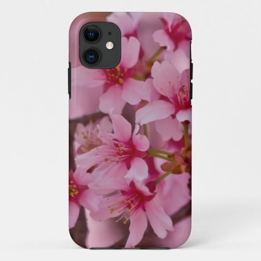 Badend in Roze Japanse Kersenbloesem Sakura Case-Mate iPhone Case (Achterkant)