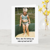 Badend Pet Kaart (Gele Bloem)