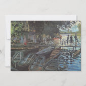 Badenden bij La Grenouillère van Claude Monet (Voorkant)