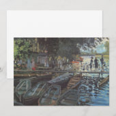 Badenden bij La Grenouillère van Claude Monet (Voorkant / Achterkant)