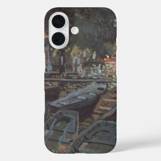 Badenden bij La Grenouillère van Claude Monet Case-Mate iPhone Case (Achterkant)