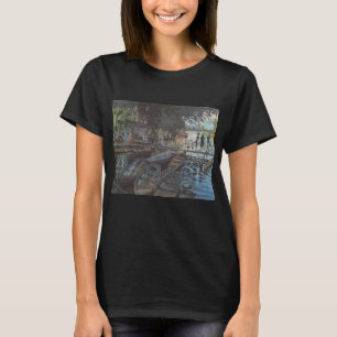 Badenden bij La Grenouillère van Claude Monet T-shirt