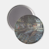 Baders bij La Grenouillère van Claude Monet Magneet (Voorkant / Achterkant)