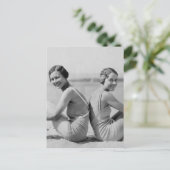  baders briefkaart (Staand voorkant)