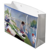 Baders te Asnieres, Seurat Groot Cadeauzakje (Achterkant Gekanteld)