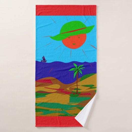 Badetuch Badhanddoek (Badhanddoek)