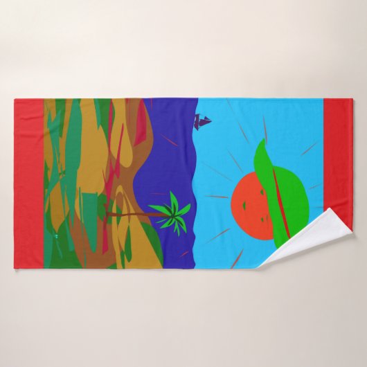 Badetuch Badhanddoek (Badhanddoek)