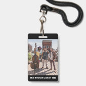 badge (Front with Lanyard)