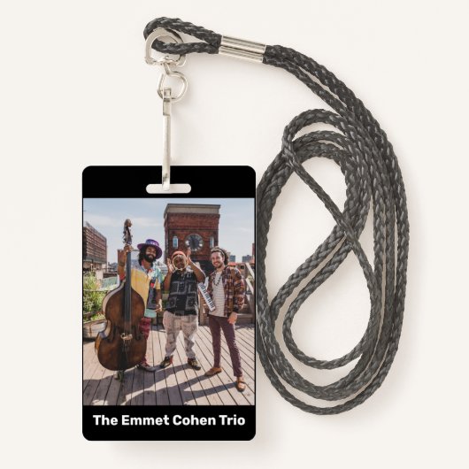 badge (Voorkant met draagriem)