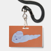 Badge (Voorzijde met lanyard)