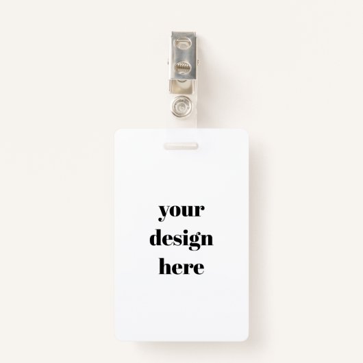 badge (Voorkant met clip)