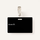 badge (Achterkant met clip)