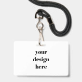 badge (Voorkant met koord)