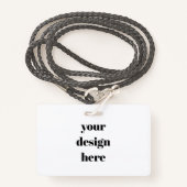 badge (Voorkant met draagriem)